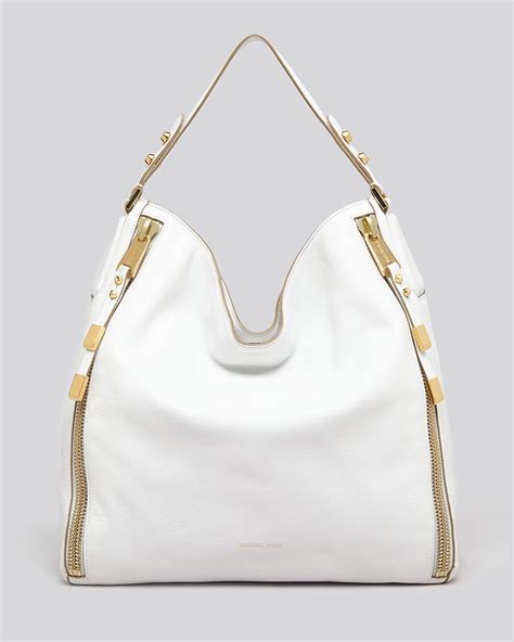 michael kors off white shoulder bag